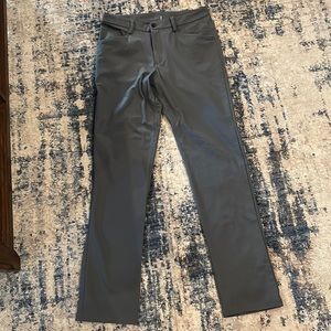 Grey Men’s Lululemon trousers. Size 32.